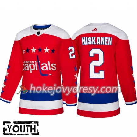 Dětské Hokejový Dres Washington Capitals Matt Niskanen 2 Alternate 2018-2019 Adidas Authentic